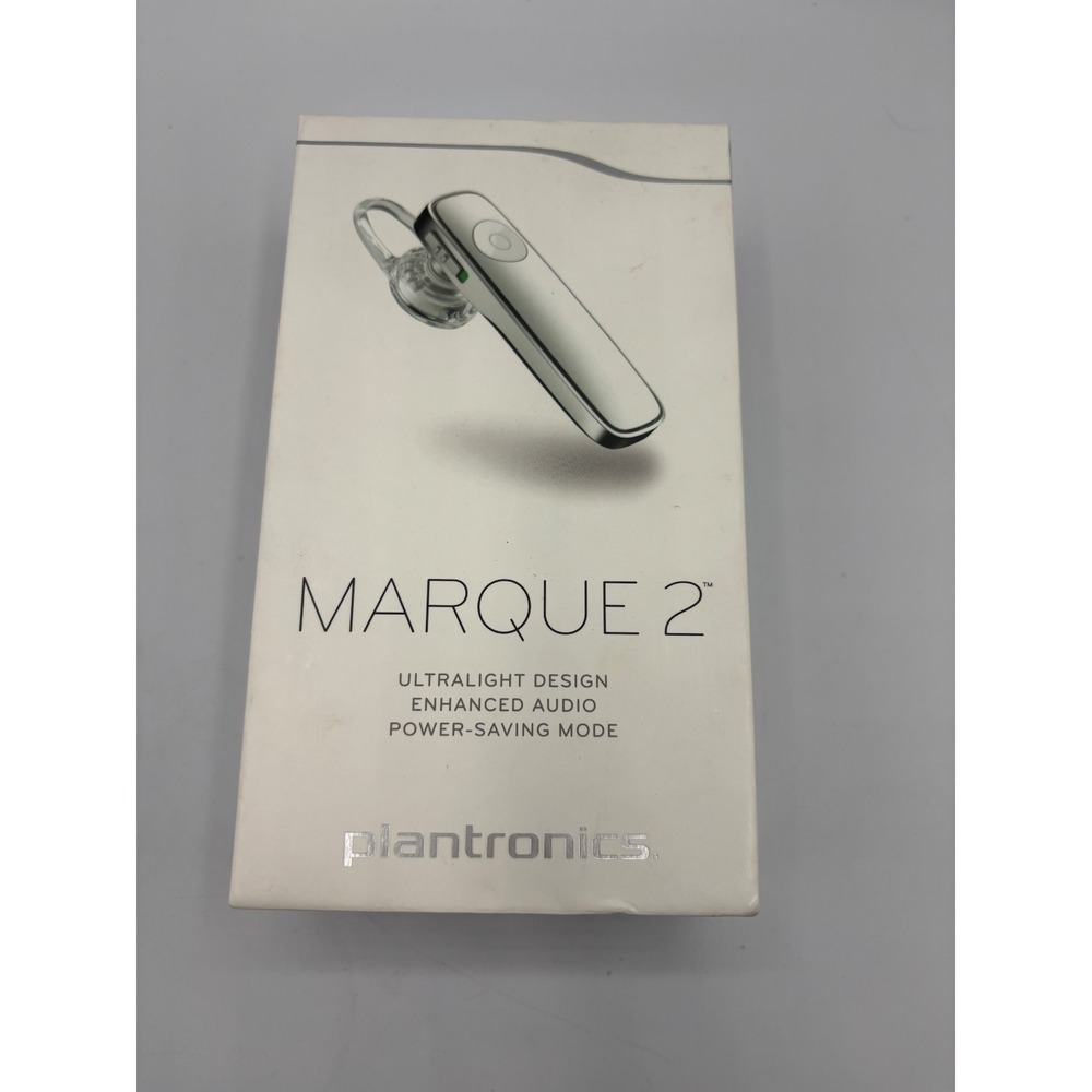 Plantronics Marque 2 M165 Bluetooth Headset White New Sealed